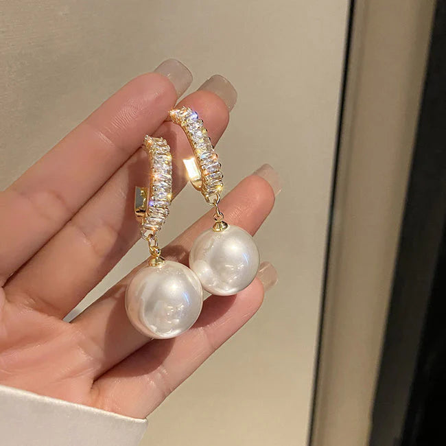 Pearl Minimalist Earrings