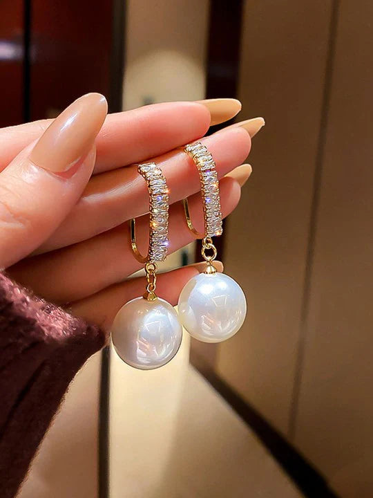 Pearl Minimalist Earrings
