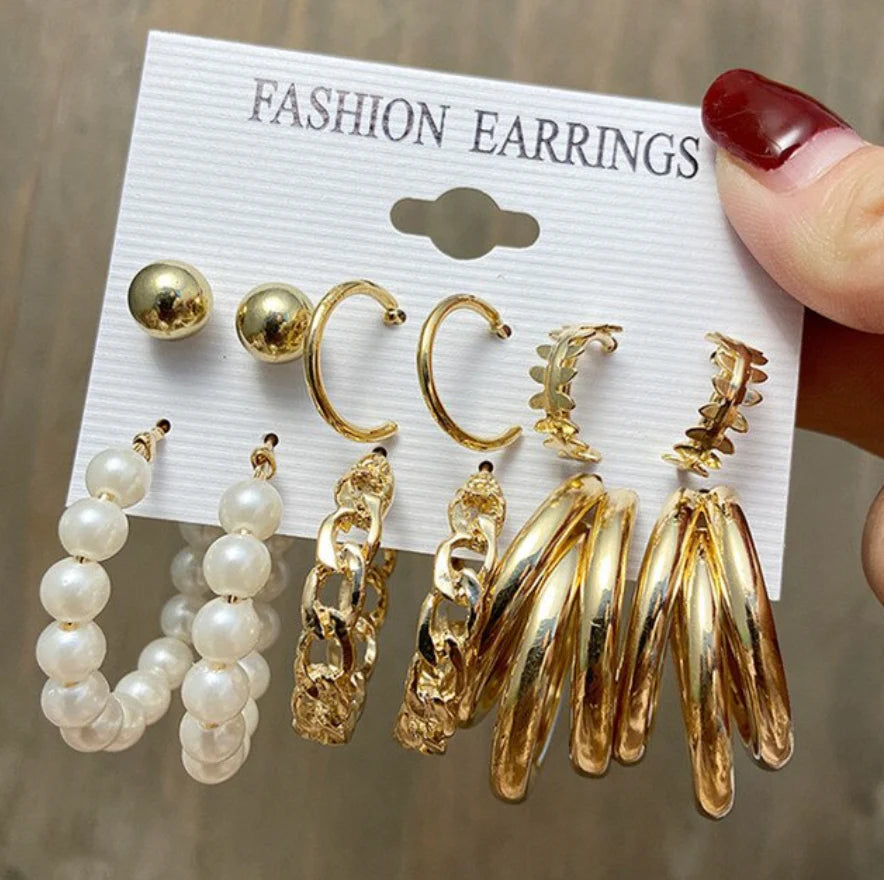 Elegant Minimalist Earrings Set