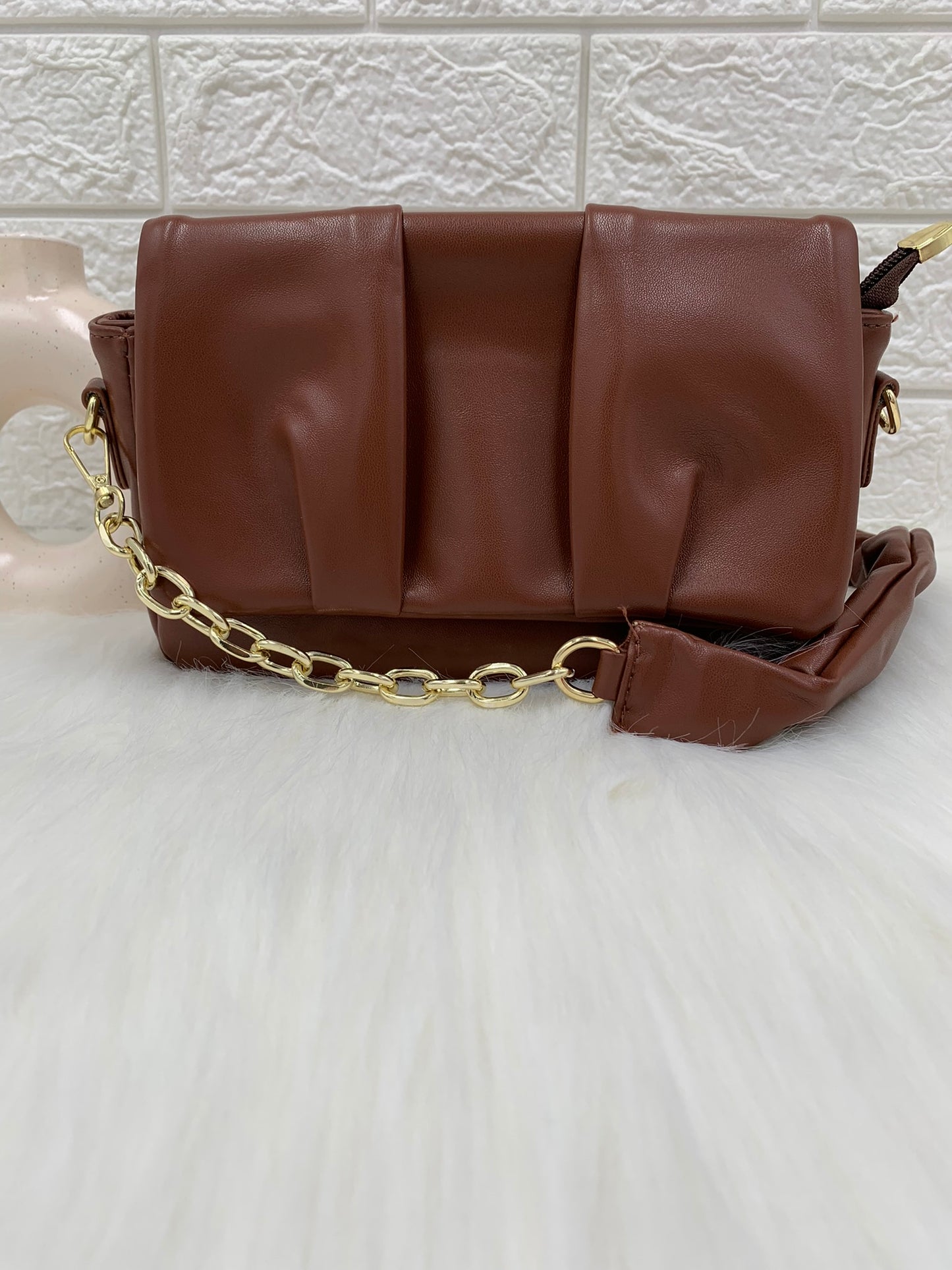 Brown Shoulder Bag