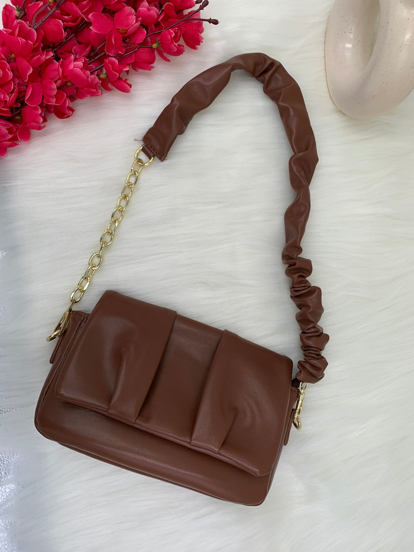 Brown Shoulder Bag