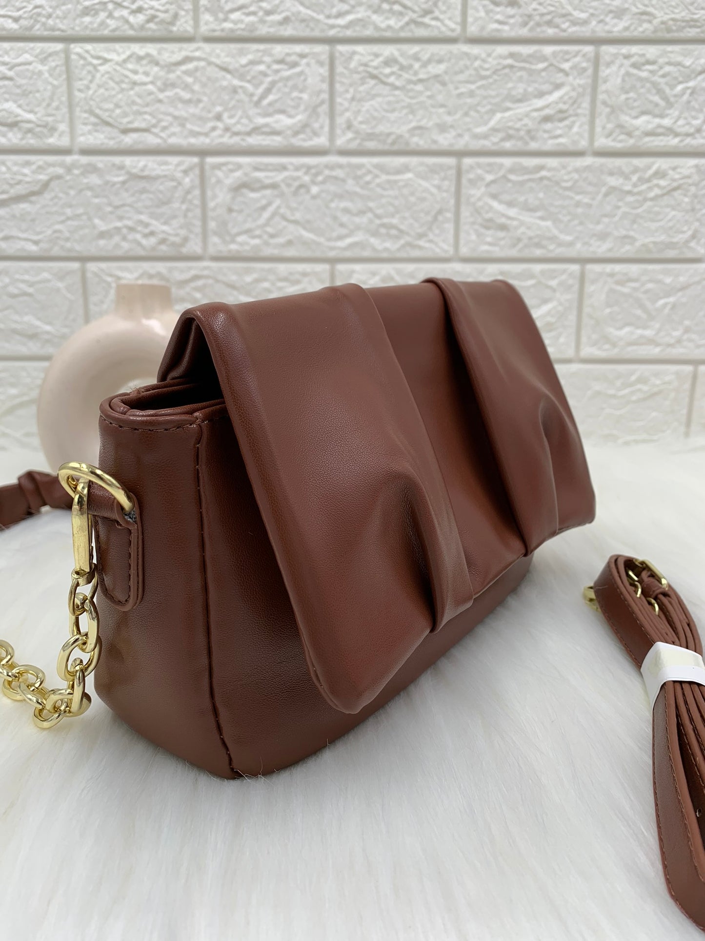 Brown Shoulder Bag