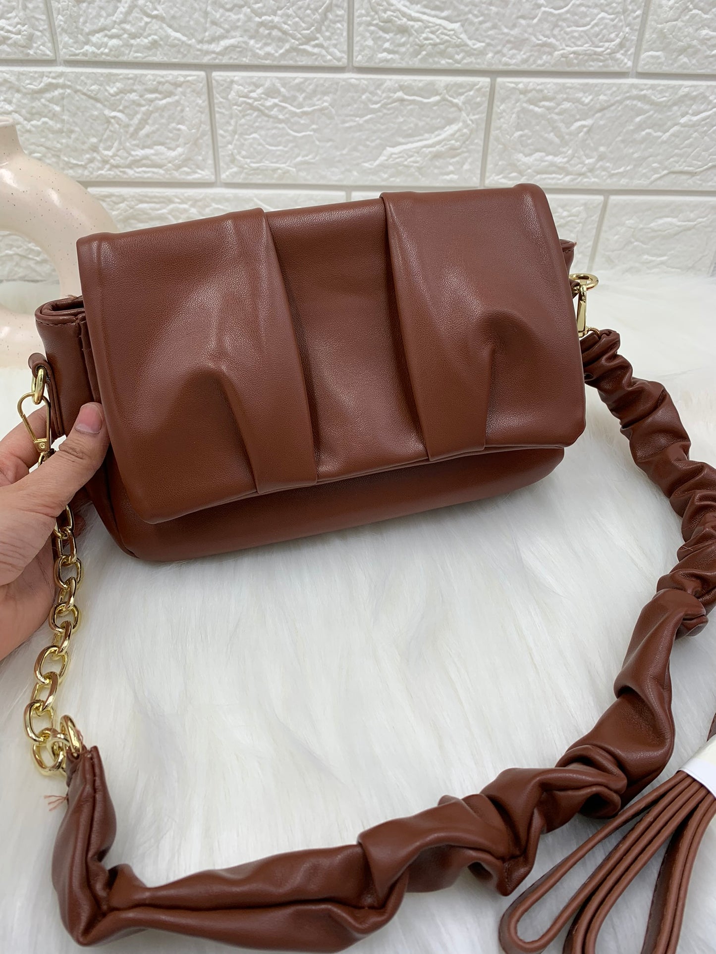 Brown Shoulder Bag