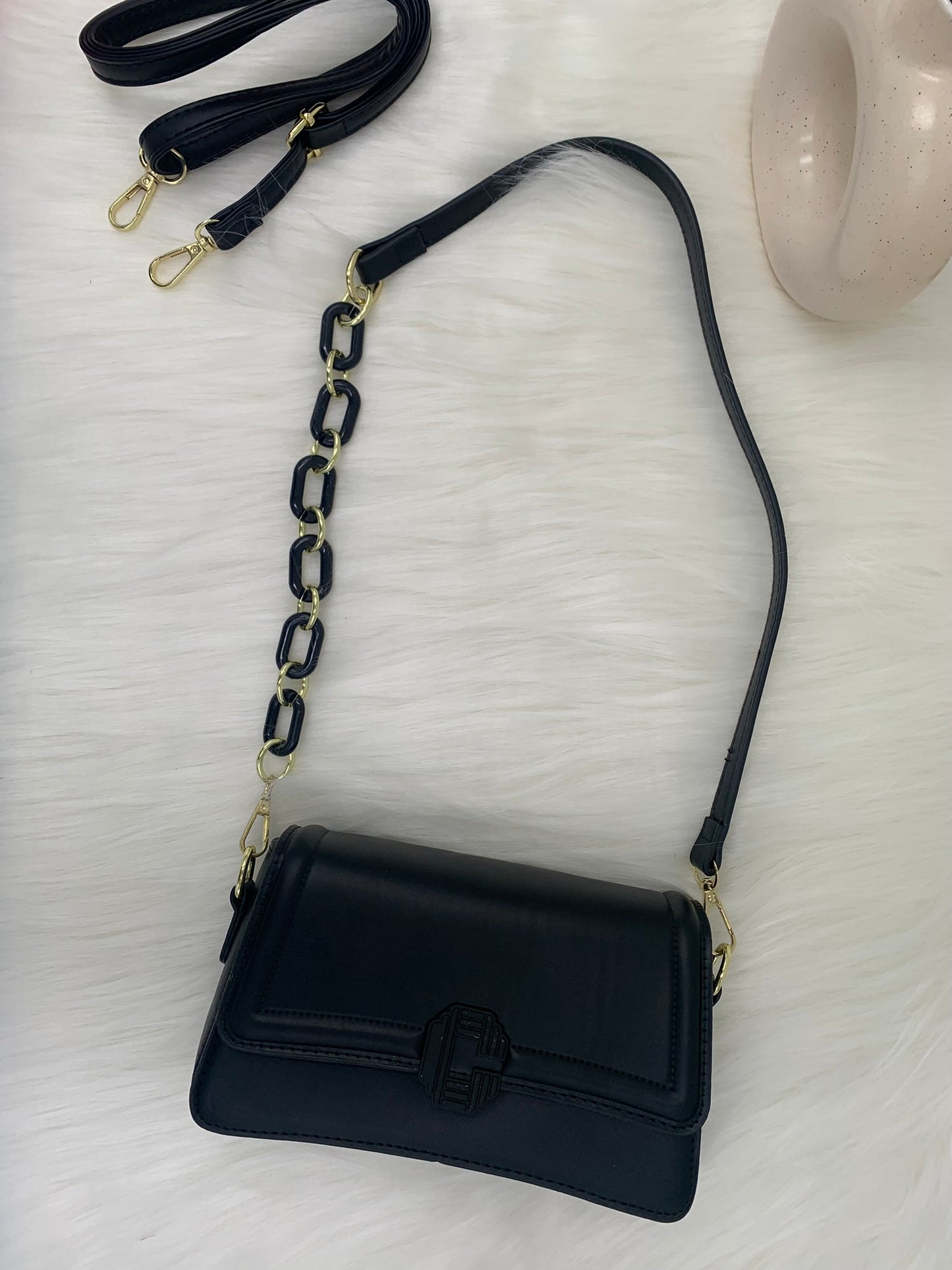 Black Shoulder Sling Handbag