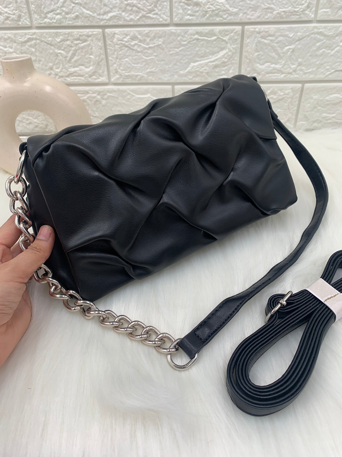Beautiful Double Straps Handbag
