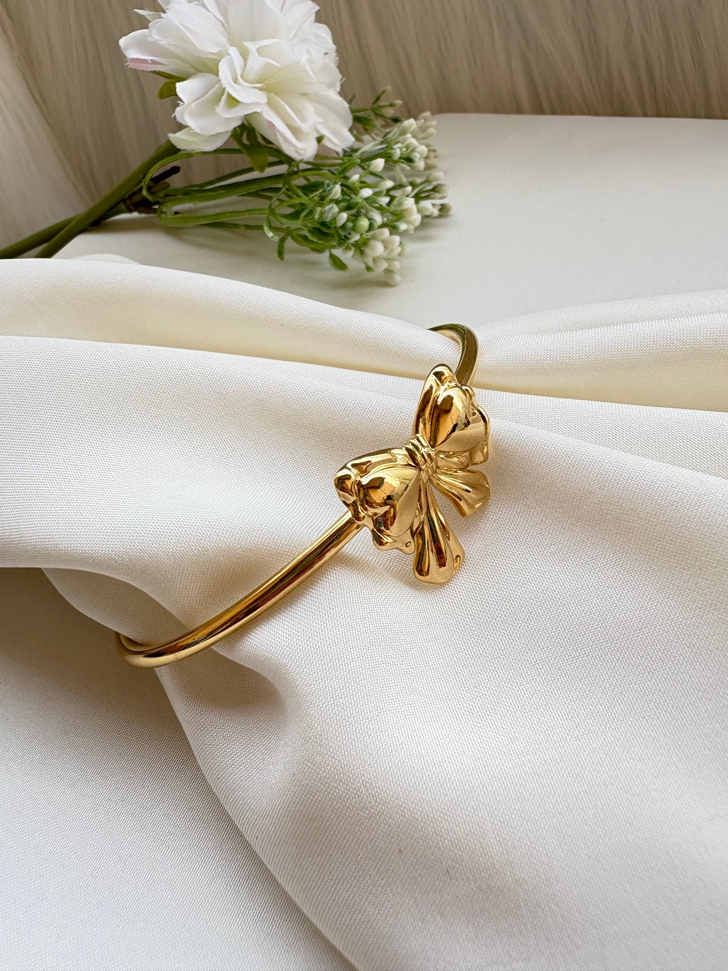 Trendy Cuff Bow Bracelet