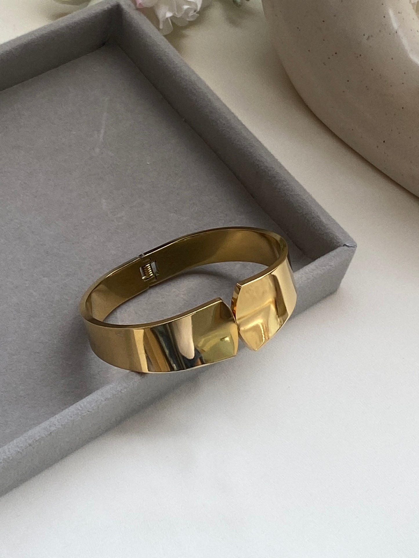 Elegant Wide Cuff Bracelets