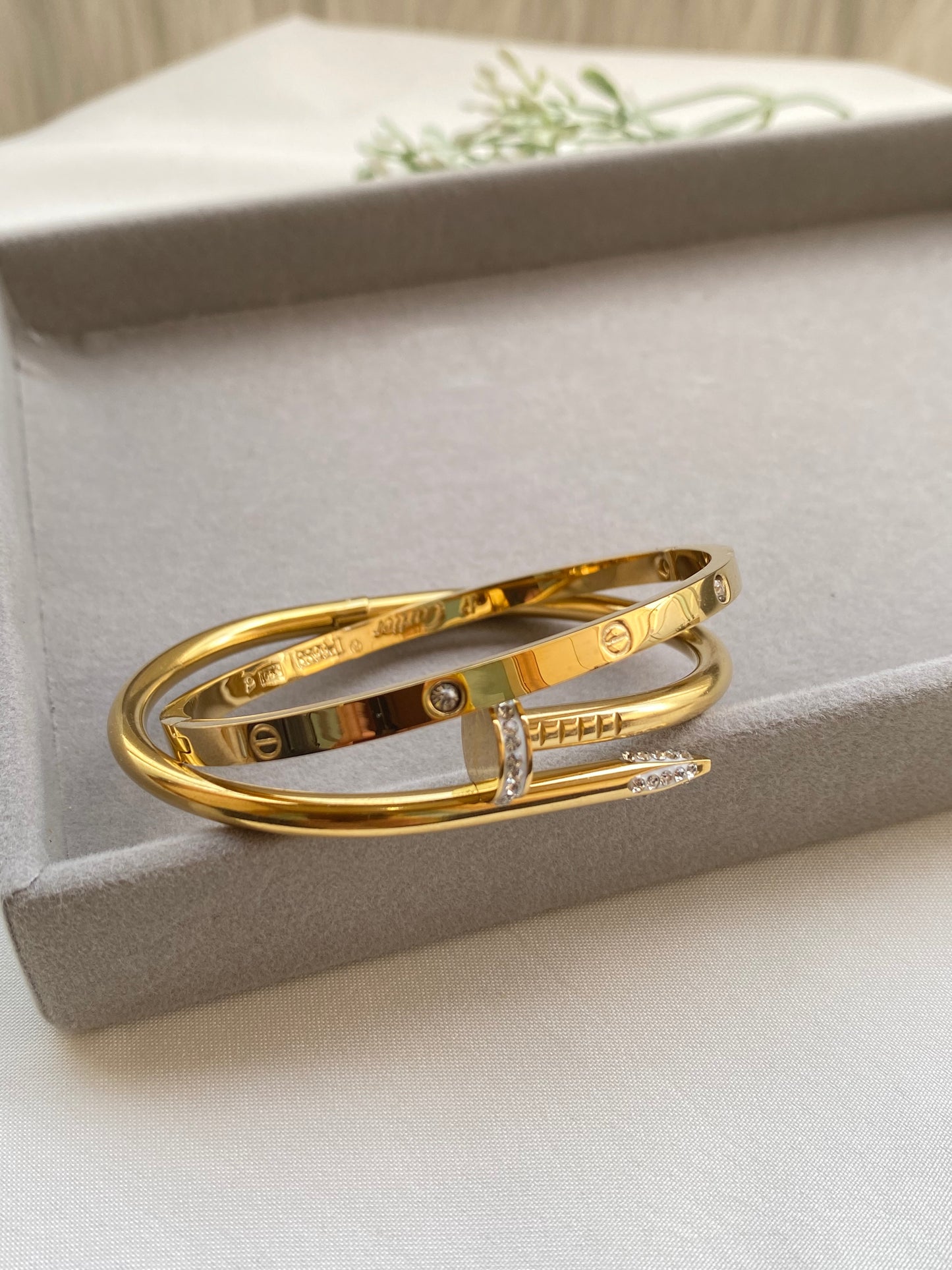 Combo Bracelets Anti Tarnish
