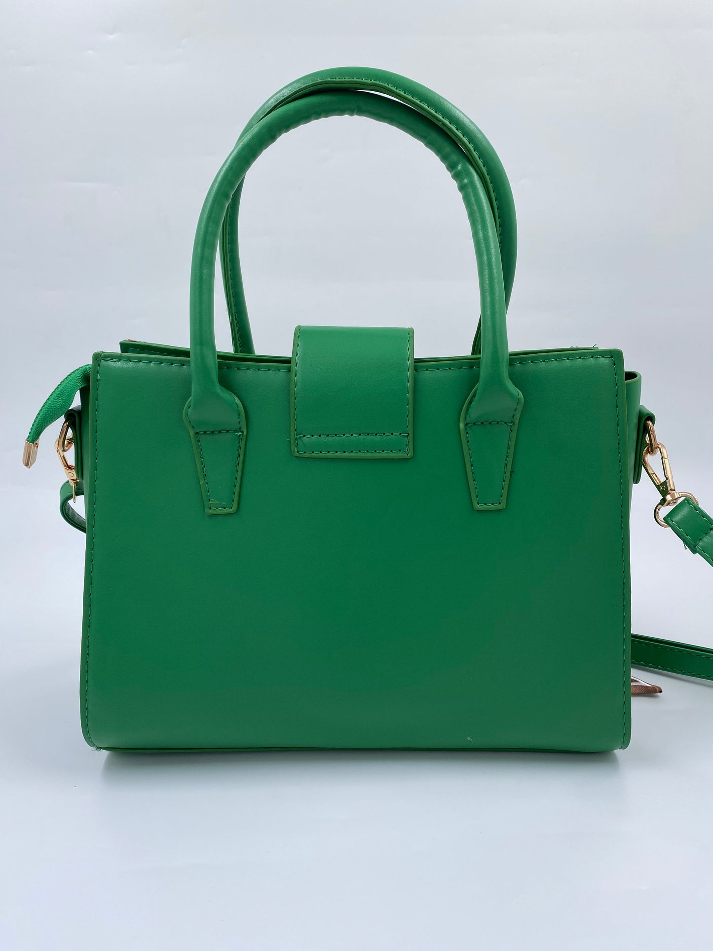 Green Textured Sling Bag