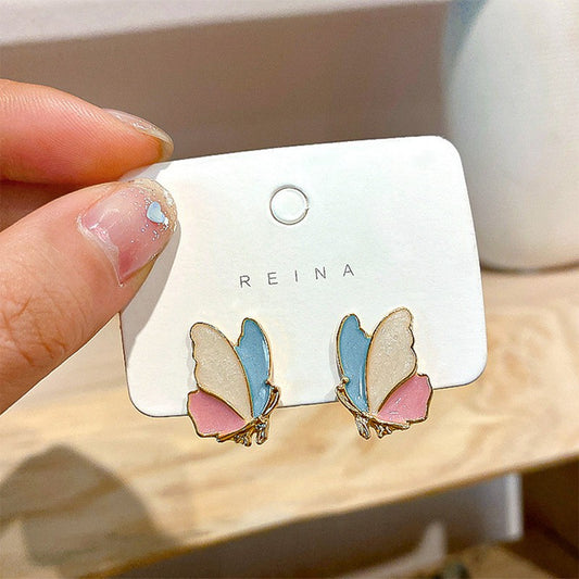 Cute Colorful Butterfly Earrings