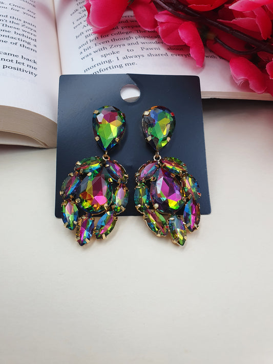 Multicolor Stone Earrings