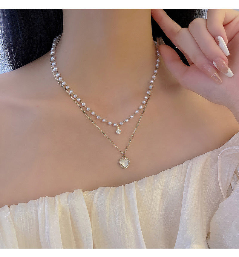 Double Layered Korean Necklace