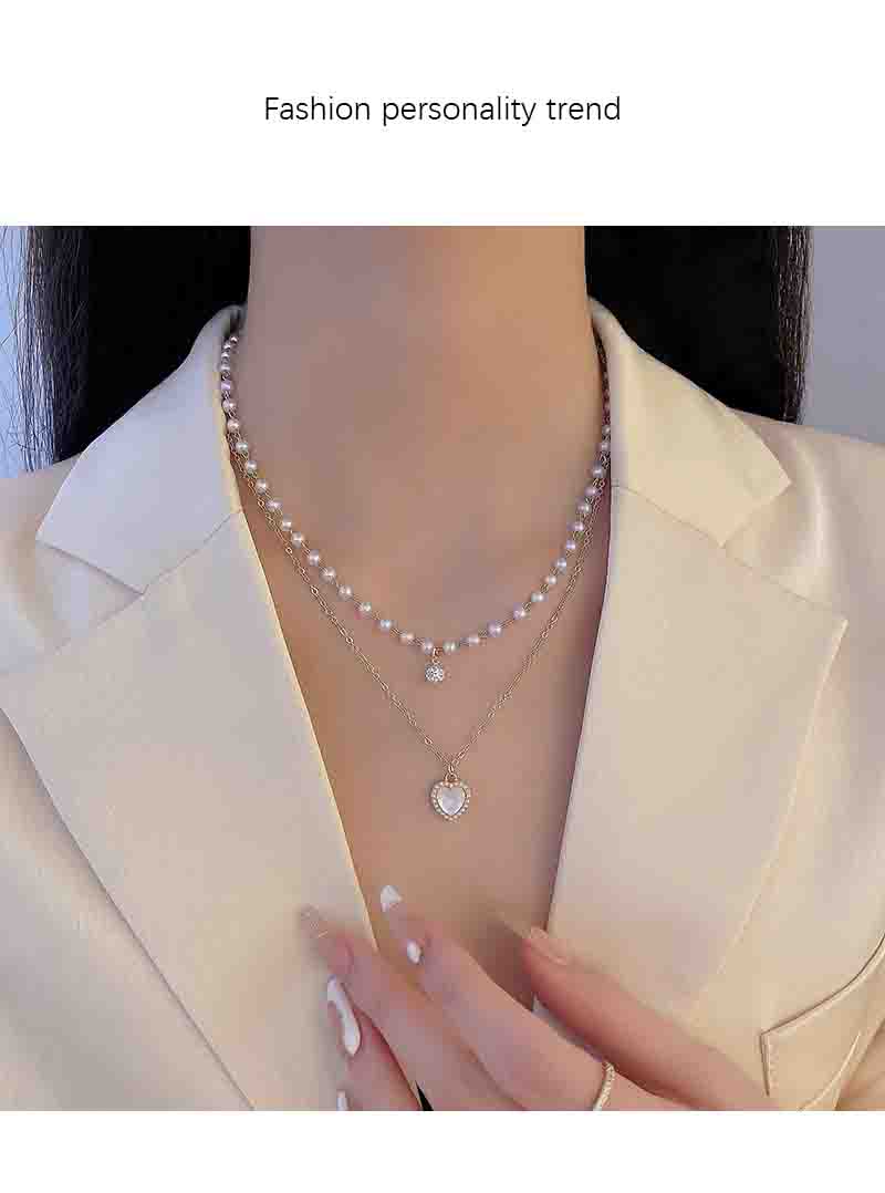 Double Layered Korean Necklace