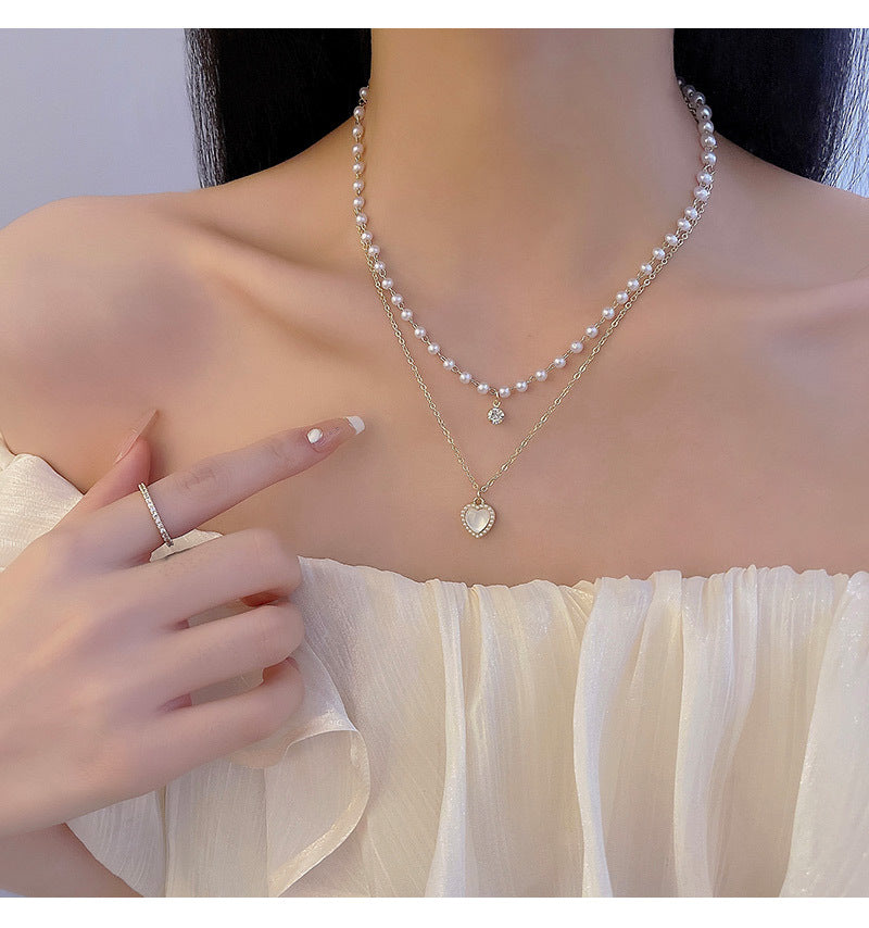 Double Layered Korean Necklace