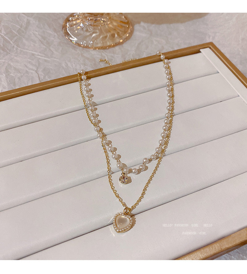 Double Layered Korean Necklace