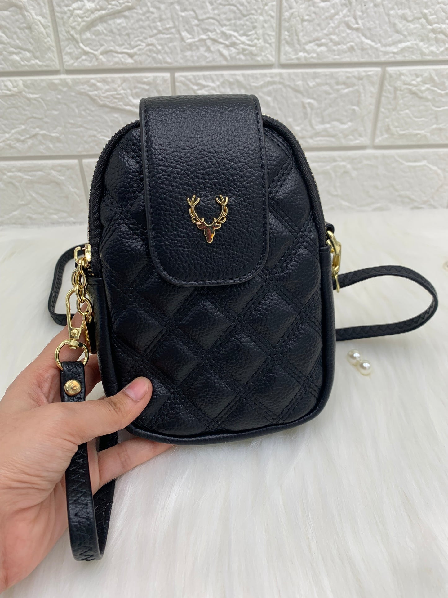 Small Cute Black Crossbody bag