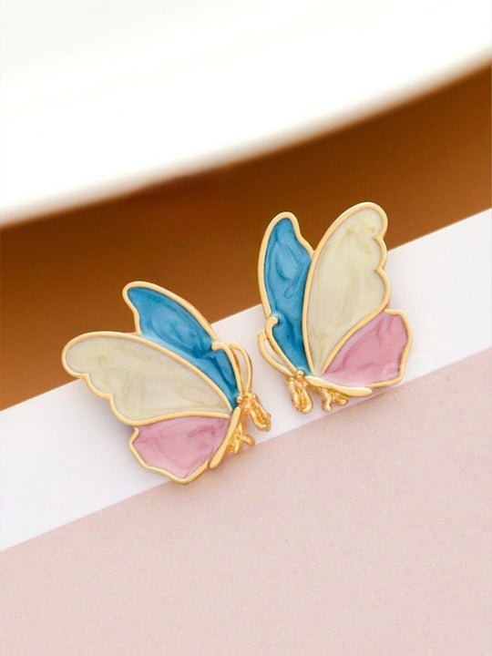 Cute Colorful Butterfly Earrings