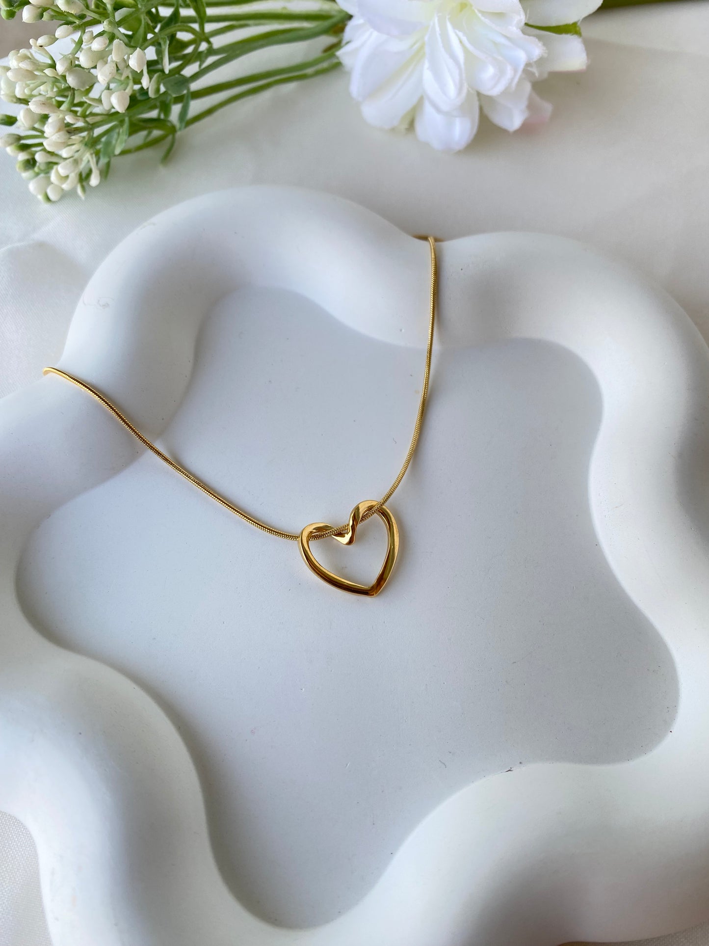 Love Heart Pendant Necklace