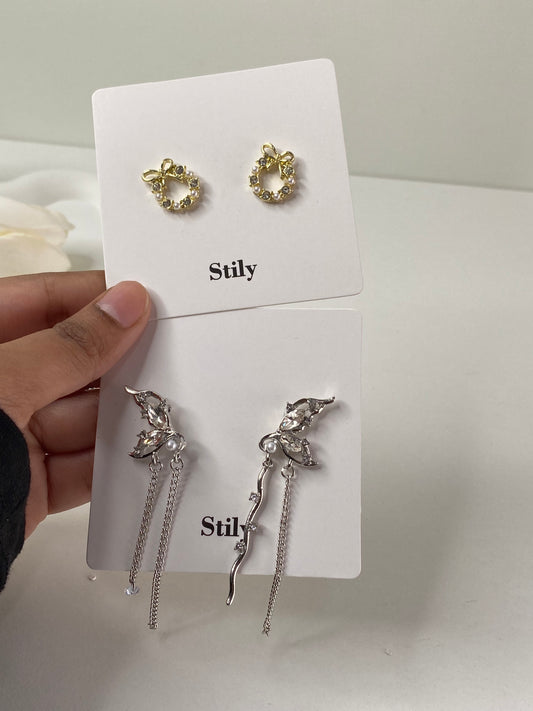 ( Pack of-2 ) Korean Earrings