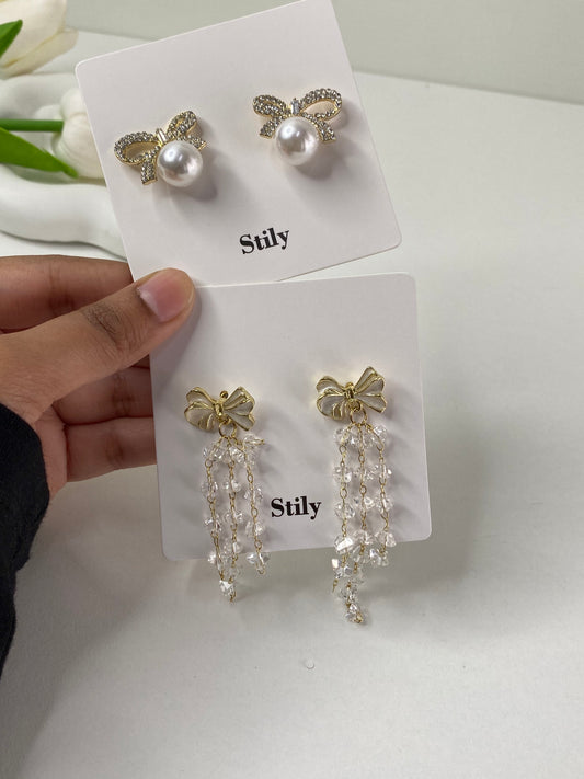 ( Pack of-2 ) Korean Earrings