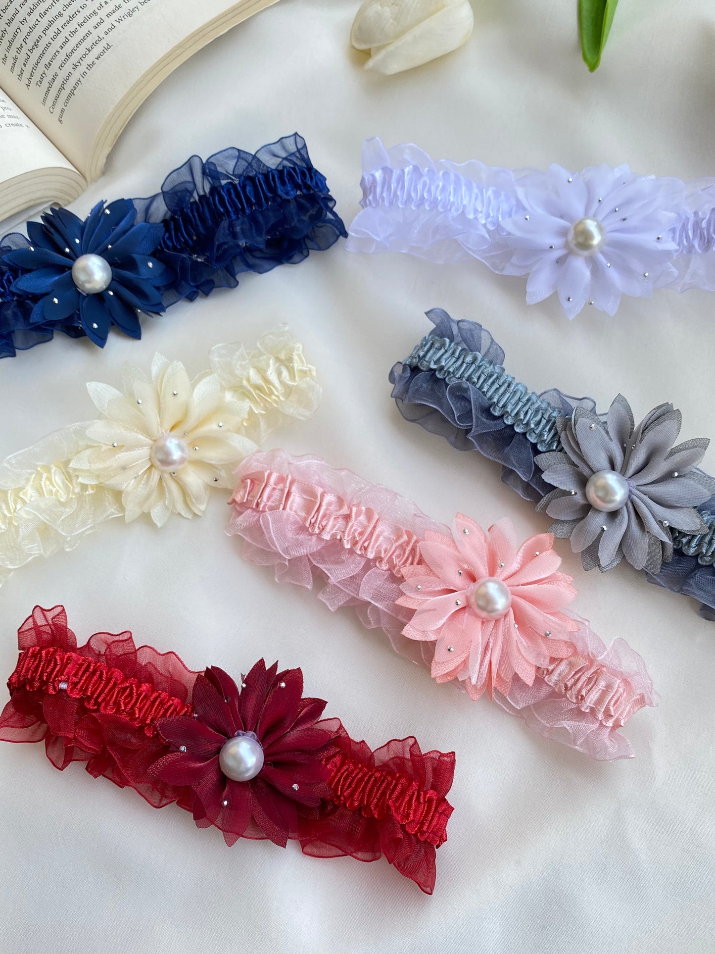 Pack of 3 Any Random Color Bow Head Band