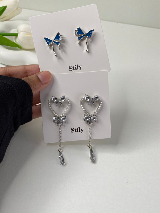 ( Pack of-2 ) Korean Earrings