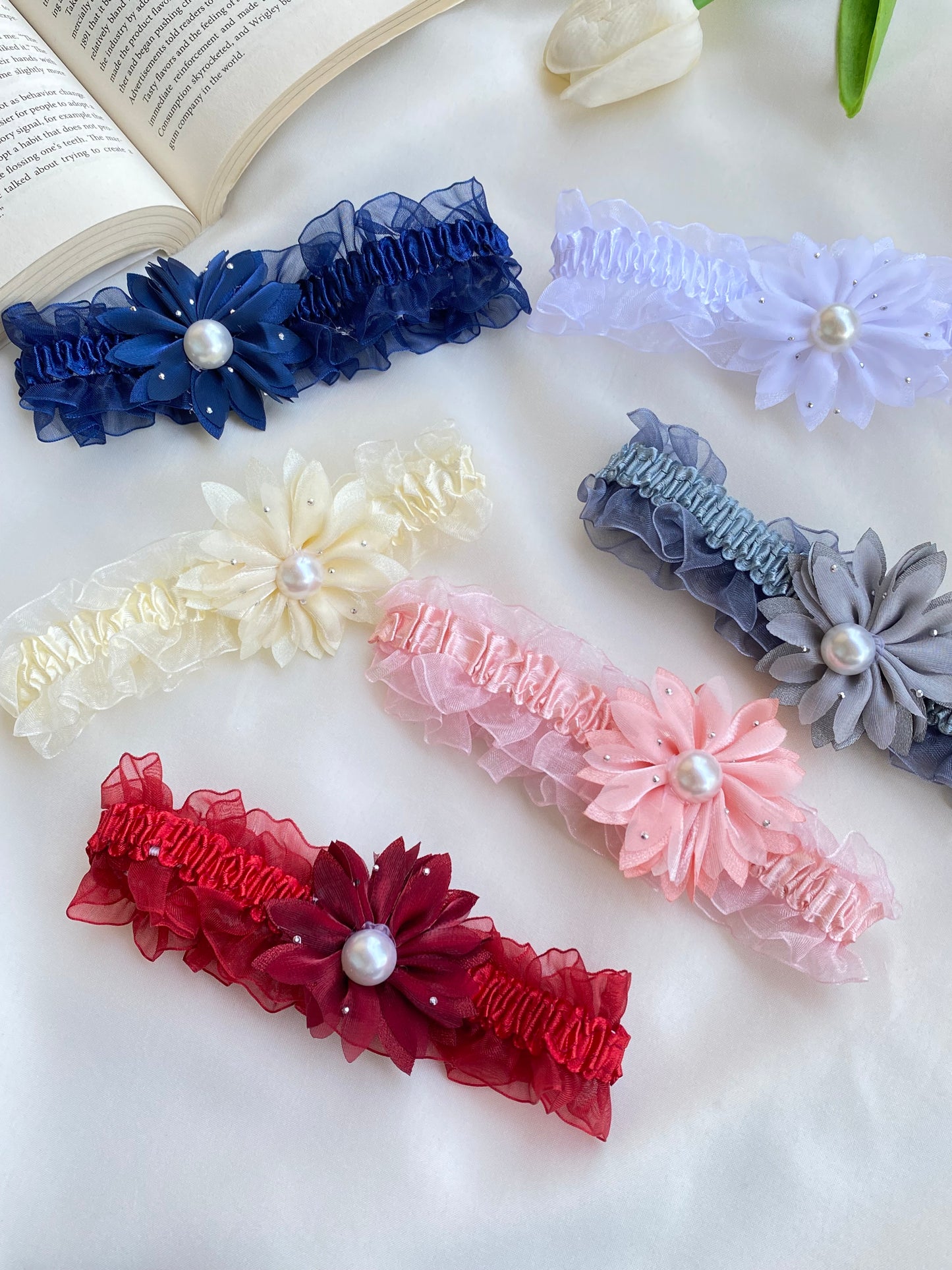 Pack of 3 Any Random Color Bow Head Band