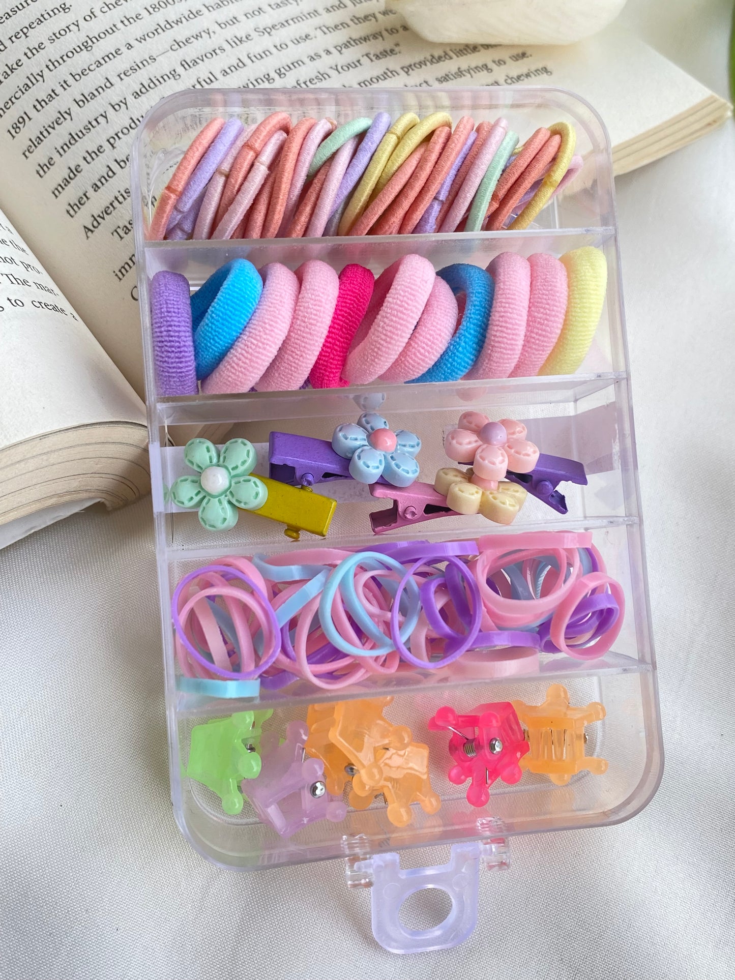 Pack -1 Random Box Mixed Hair Accessories Set