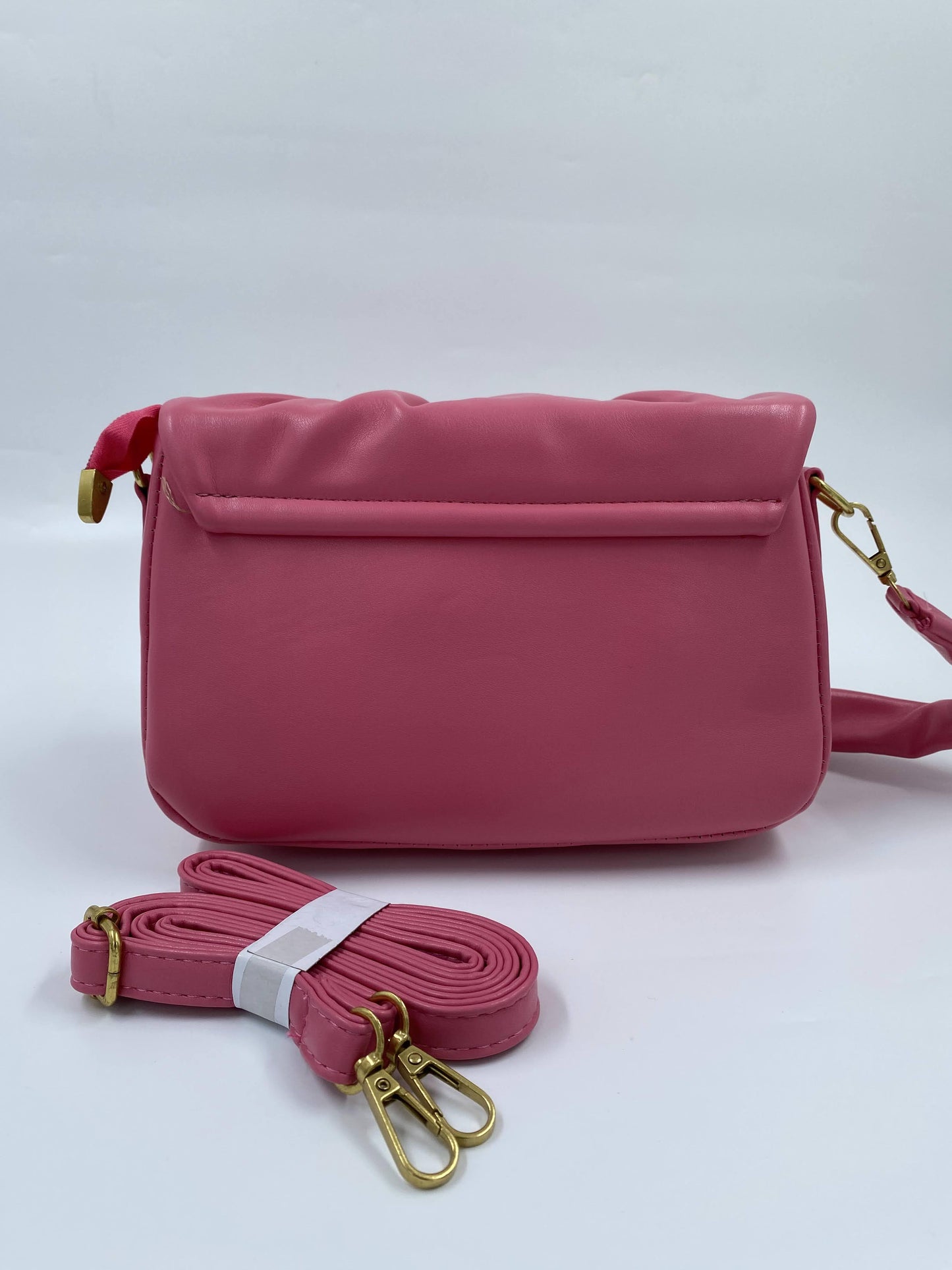 Solid Rose Pink Women's Bag