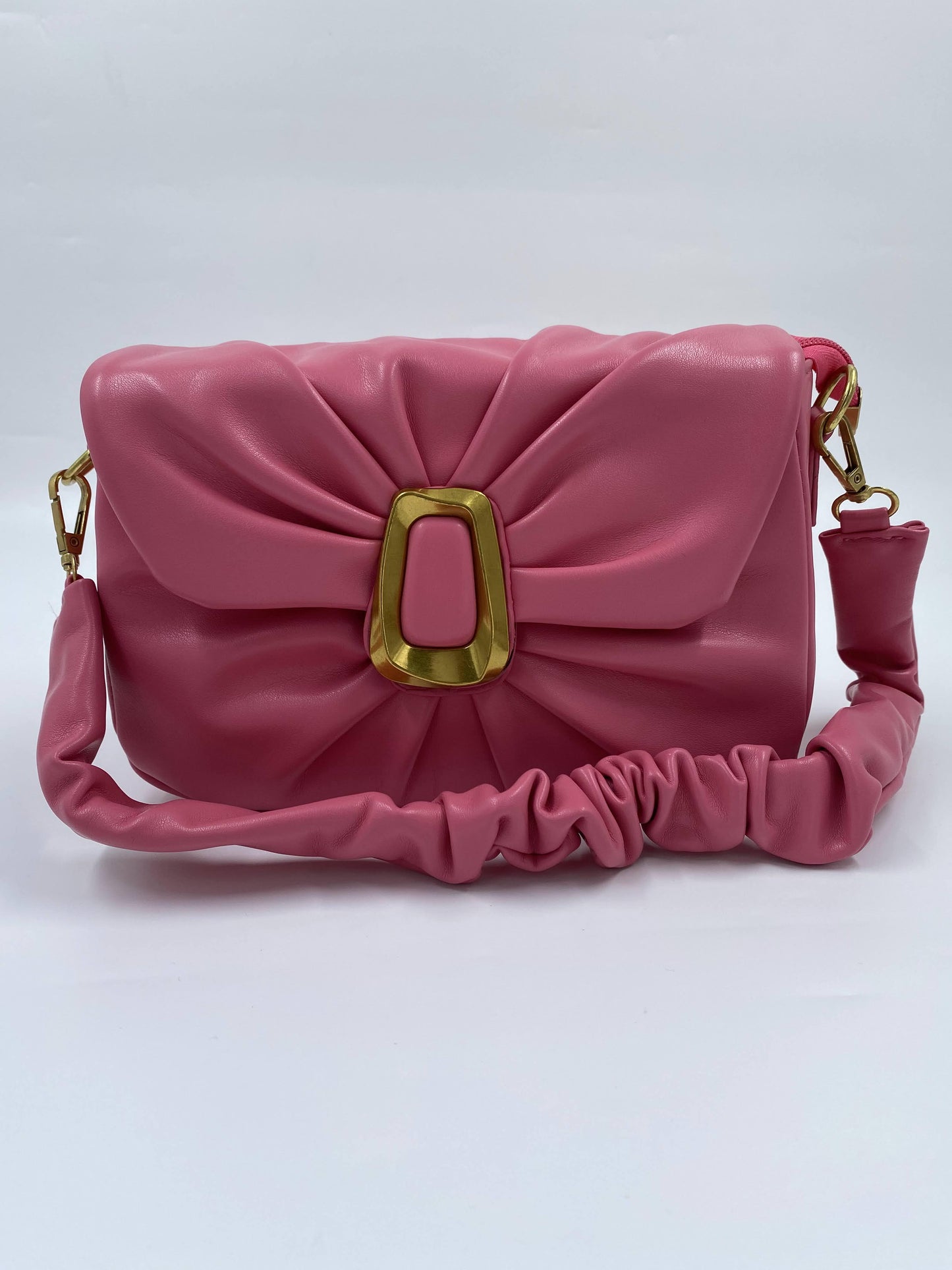 Solid Rose Pink Women's Bag